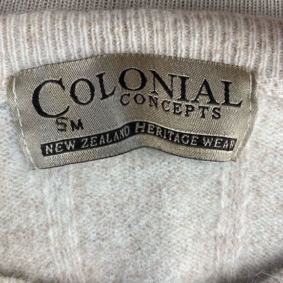 Colonial Concepts Lambswool Sweater Size M EUC - Picture 6 of 7